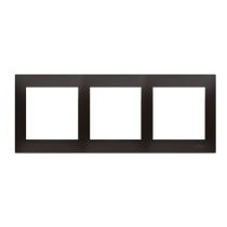 Kontakt Simon - Rámček SIMON54 Premium DR3/48, 3- násobný, antracitová (metalizovaný)