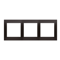 Kontakt Simon - Rámček SIMON54 Premium DR3/48, 3- násobný, antracitová (metalizovaný)