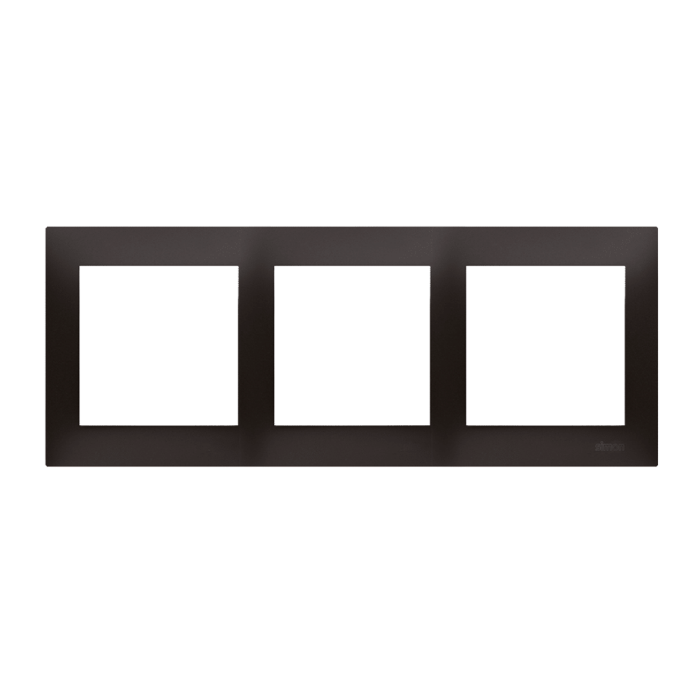 Kontakt Simon - Rámček SIMON54 Premium DR3/48, 3- násobný, antracitová (metalizovaný)