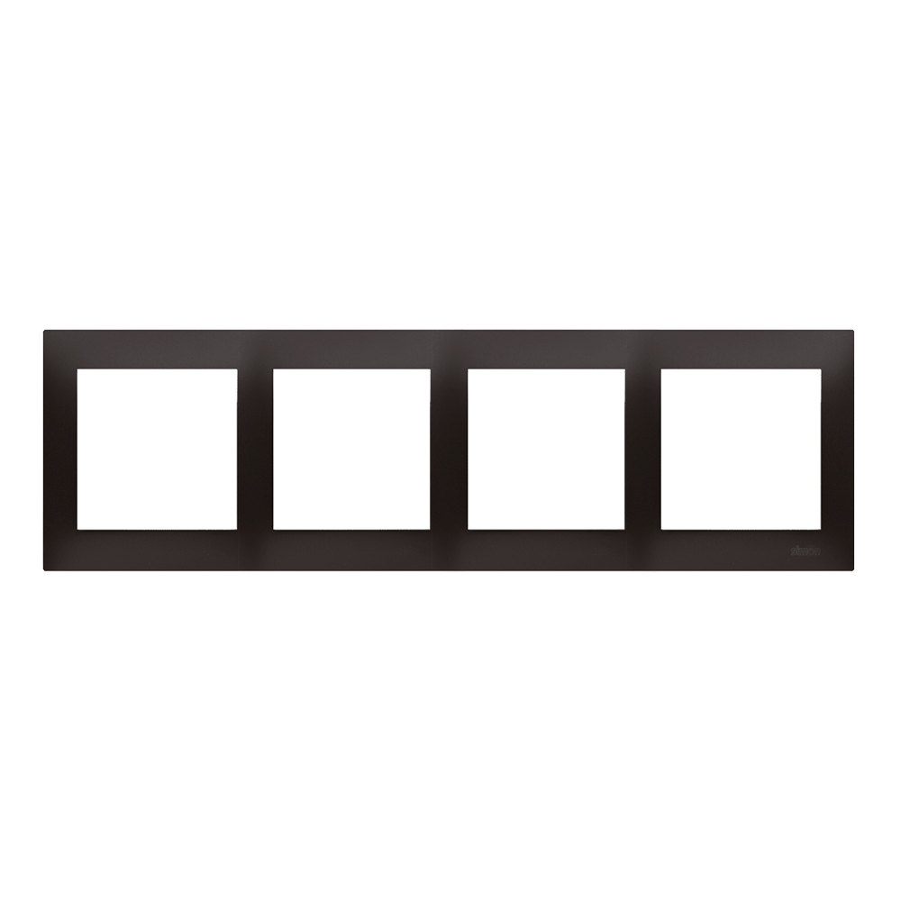 Kontakt Simon - Rámček SIMON54 Premium DR4/48, 4- násobný, antracitová (metalizovaný)