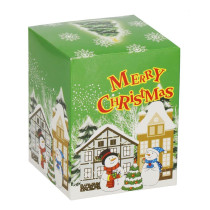 SPRINGOS - Tancujúci vianočný stromček na batérie CA1272 vianočná hudba, výška 16 cm, dekoratívna ozdoba