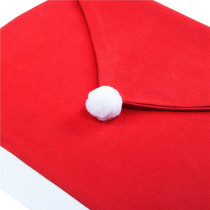 SPRINGOS - Poťah na stoličku v tvare mikulášskej čiapky HA0200 - Červený