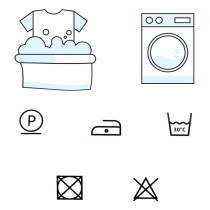 SPRINGOS - Poťah na stoličku v tvare mikulášskej čiapky HA0200 - Červený