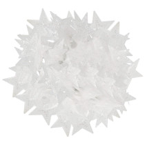 SPRINGOS - 50 LED (5m) Girlanda - Hviezdičky CL0179 vianočné svetielka na stromček s programátorom na batérie - teplá biela