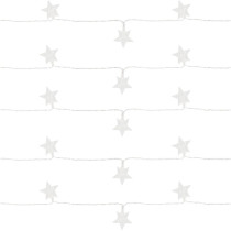 SPRINGOS - 50 LED (5m) Girlanda - Hviezdičky CL0179 vianočné svetielka na stromček s programátorom na batérie - teplá biela