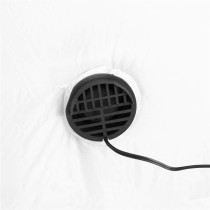 SPRINGOS - Nafukovací snehuliak 180cm CL4056 - samonafukovací, vonkajší, IP44 s LED osvetlením - studená biela