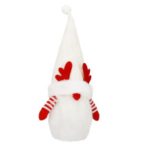 SPRINGOS - Vianočný trpaslík 37cm CA1243 - s LED osvetlením na batérie - teplá biela