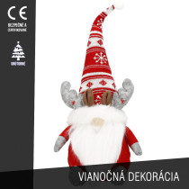 SPRINGOS - Vianočný trpaslík 50cm CA1009 - sediaci