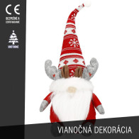 SPRINGOS - Vianočný trpaslík 50cm CA1009 - sediaci