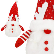 SPRINGOS - Vianočný trpaslík 36cm CA1244 - s LED osvetlením na batérie - teplá biela