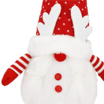 SPRINGOS - Vianočný trpaslík 36cm CA1244 - s LED osvetlením na batérie - teplá biela