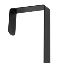 SPRINGOS - Vešiak / Háčik na vianočný veniec CA1467 - univerzálny držiak pre zavesenie dekorácii na dvere - čierny