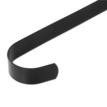 SPRINGOS - Vešiak / Háčik na vianočný veniec CA1467 - univerzálny držiak pre zavesenie dekorácii na dvere - čierny