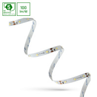 SPECTRUM - 1m LED pásik SMD 3528 - 4W/m - 400lm/m - 60LED/m- IP20 - 8mm - 12V - Studená biela / 6000°K - (5m kotúč)