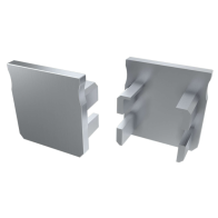 Krytka pre profil LED LUMINES Y - šedá