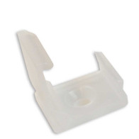 BERGE Montážny úchyt plastový pre profil - C - transparentný