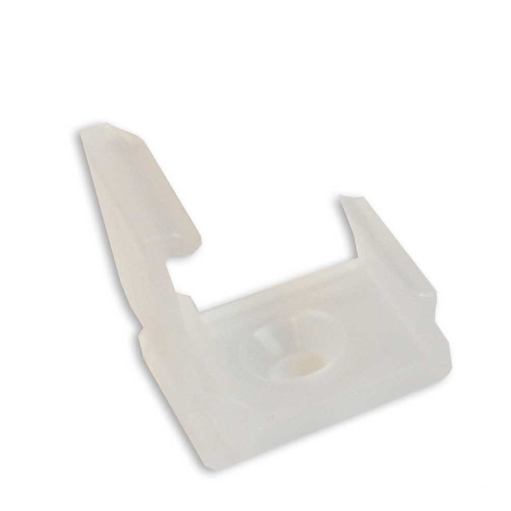 BERGE Montážny úchyt plastový pre profil - C - transparentný