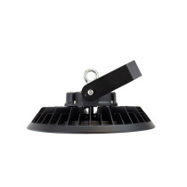 SPECTRUM - PLATEO 3 HIGH BAY 200W - priemyselné svietidlo 90° IP65 Ø347x160mm 230V Neutrálna biela / 4000°K - Čierne / DALI