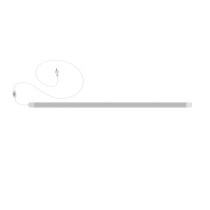 SPECTRUM - LIMEA PLUG 1200 - 36W hermetické svietidlo IP65 1200x59x34mm Neutrálna biela / 4000°K - Biele / ON/OFF+2m kábel