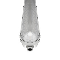 SPECTRUM - LIMEA GIGANT PRO 600 - 12W/21W hermetické svietidlo IK10 IP66 600x80x68mm Neutrálna biela / 4000°K - Sivé