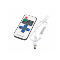 BERGE LED pásik - 5m - 12V - 24W - studená biela - stmievač - sada