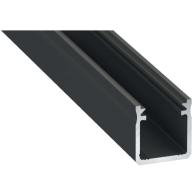 Led-Labs LED profil LUMINES typ Y čierny elox 1m