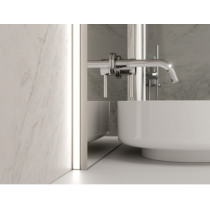 Led-Labs LED profil LUMINES typ D čierny elox 1m