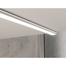 Led-Labs LED profil LUMINES typ D čierny elox 1m