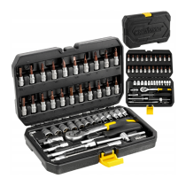 CROWNMAN Box na náradie pre nástrčné kľúče, 46 kusov