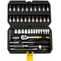 CROWNMAN Box na náradie pre nástrčné kľúče, 46 kusov