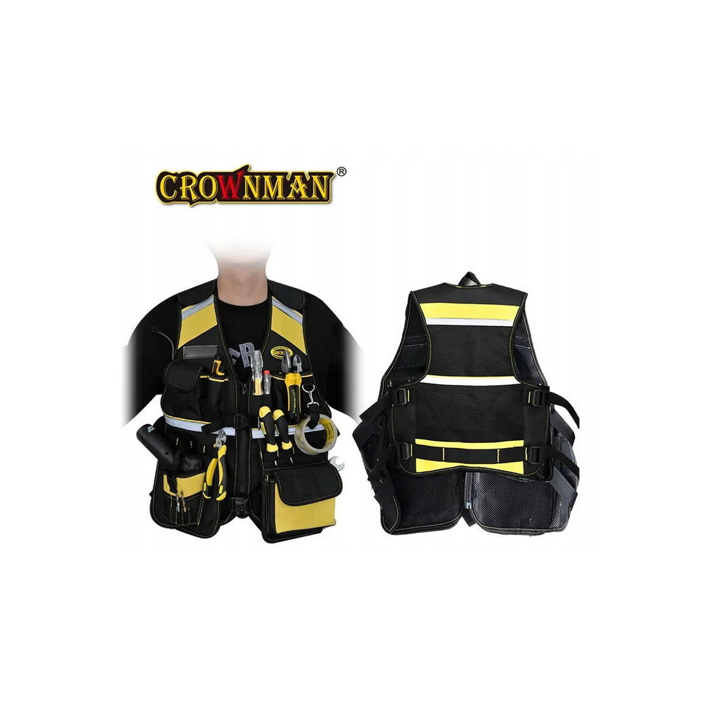 Vesta na pracovné náradie CROWNMAN