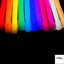 epiLED – 5m NEON FLEX - BASIC 6x12 – 10W/m – deliť po 1cm – IP40 – 12V DC – Oranžová farba svetla