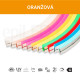 epiLED – 5m NEON FLEX - BASIC 6x12 – 10W/m – deliť po 1cm – IP40 – 12V DC – Oranžová farba svetla