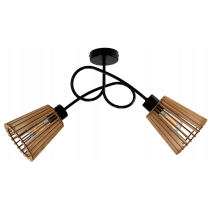 BERGE LED nástenné svietidlo LOFT - 2xE27 - LUCA04