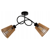 BERGE LED nástenné svietidlo LOFT - 2xE27 - LUCA04