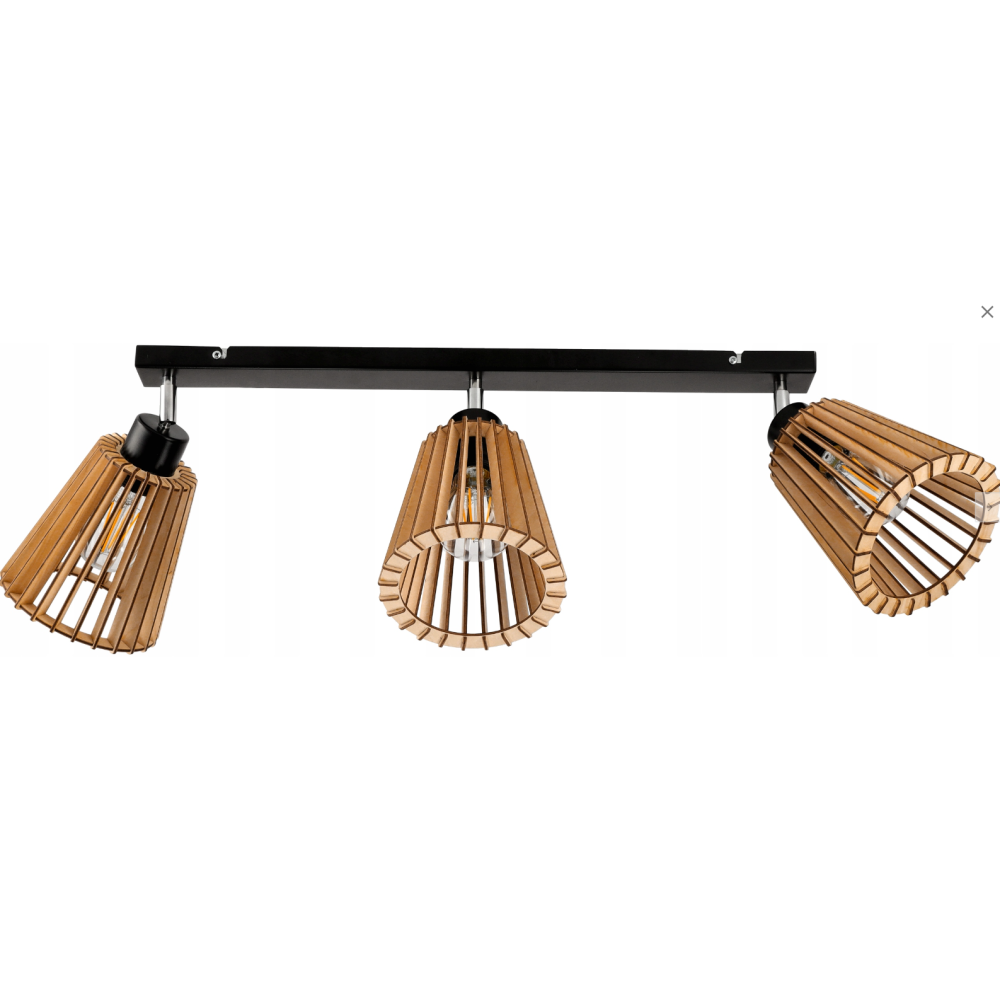 BERGE LED stropné svietidlo - 3xE27 - LUCA04