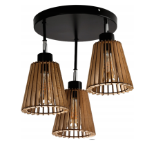 BERGE Okrúhle stropné svietidlo - 3xE27 - LUCA04