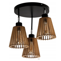 BERGE Okrúhle stropné svietidlo - 3xE27 - LUCA04