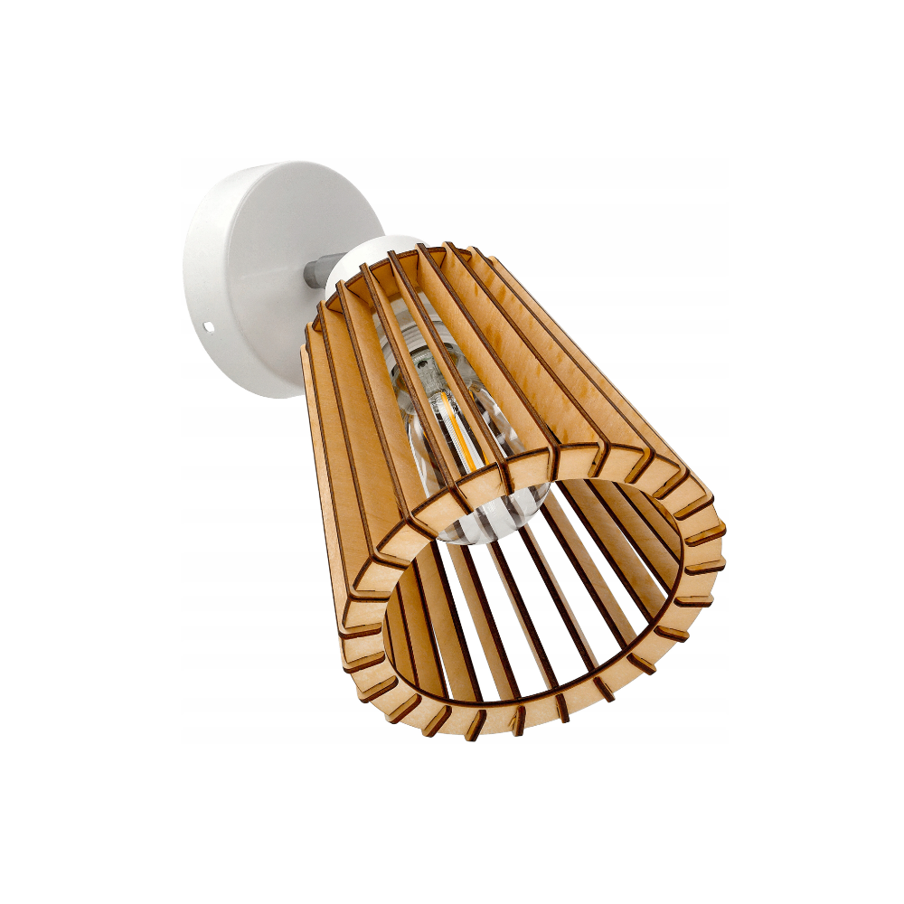 BERGE LED nástenné svietidlo - 1xE27 - LUCA04