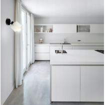 BERGE LED nástenné svietidlo - 1xE27 KOCKA BIELA