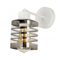 BERGE LED nástenné svietidlo 1xE27 GLASS SHIELD stripes