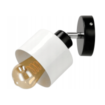 BERGE LED nástenné svietidlo 1xE27 KÚBIK WHITE