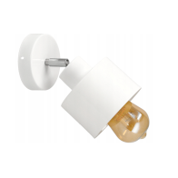 BERGE LED nástenné svietidlo 1xE27 KÚBIK WHITE