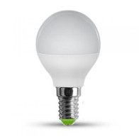 ECOLIGHT - LED Žiarovka - 10W - 870lm - 270° - 230V - Studená Biela / 6000°K - G45 / E14