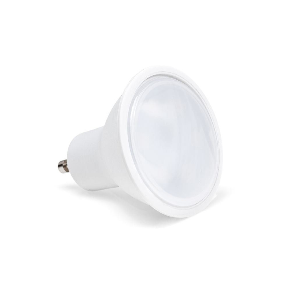 MILIO - LED Žiarovka - 7W - 590lm - 120° - 230V - Studená Biela / 6000°K - GU10