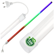 BERGE - LED trubica NEON - 120cm - 18W - 230V - ZELENÁ