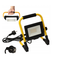 ecoPLANET - LED reflektor so stojanom - 50W - 3500lm - 120° - 230V - IP65 - Studená Biela / 6000°K