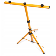 ecoLIGHT - Prenosný statív / stojan pre 2x LED reflektory - max 160 cm - Žltý
