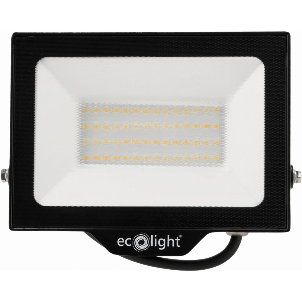 ecoLIGHT - LED reflektor 2v1 - 50W - 4500lm - 120° - 230V - IP65 - Neutrálna Biela / 4000°K