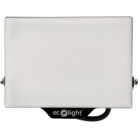 ecoLIGHT - LED reflektor MILKY 2v1 - 50W - 4500lm - 120° - 230V - IP65 - Studená Biela / 6500°K